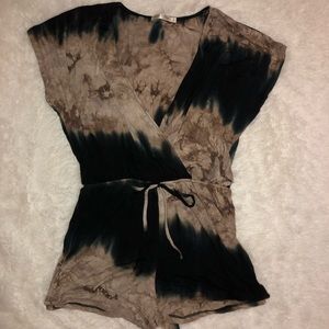 Fashion Nova Tie Die Romper